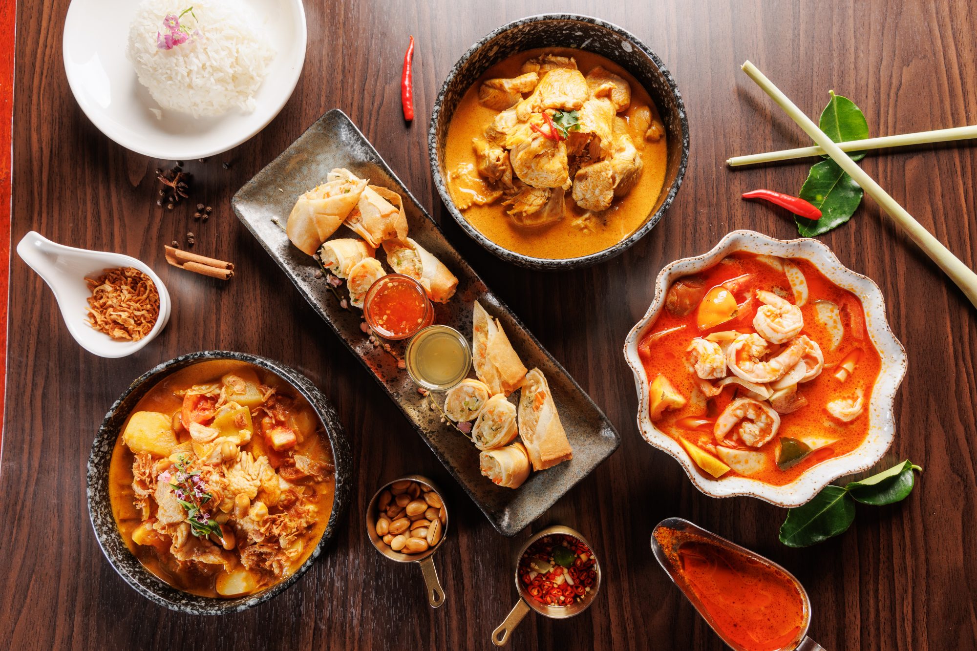 Karlsson Restaurant & Steakhouse Phuket Scandinavian Restaurant & Steakhouse Karon, Phuket since 2001 Thai Food Mix Dishes 1